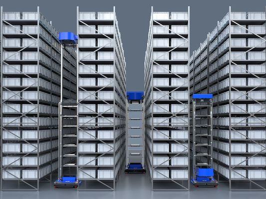 3.5m Shelves Automated Warehousing System CTU Robot Load / Unload Speed 25 - 30 Cartons/Hour