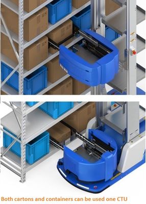 CTU Robot Modification For Extra Big Box / Carton 5.5m Warehouse Automatic Racking System