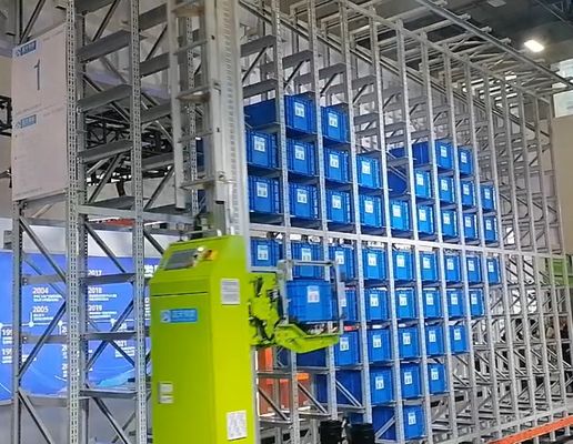 Mini Load ASRS Stacker For Carton / Box Automatic Racking System
