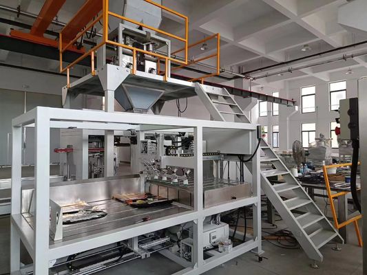 Automatic Bagging Machine For Chemical Products Jumbo Woven Bags Width 400 - 600mm