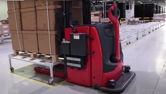 Standard Type Pallet Forklift AGV Material Handling In Warehouse Picking And Loading
