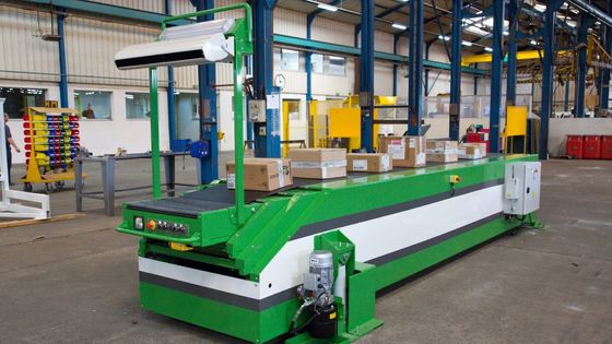 Automatic Fixed Telescopic Belt Conveyor Cargo Loading Machine High Efficiency