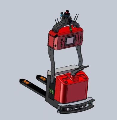 Highly Scalable Pallet Transfer AGV Automated Warehousing System For Order Fulfillment
