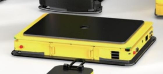 Hydraulic Warehouse Equipment Systems AGV Robot Latent Max Load 2000kg Lifting