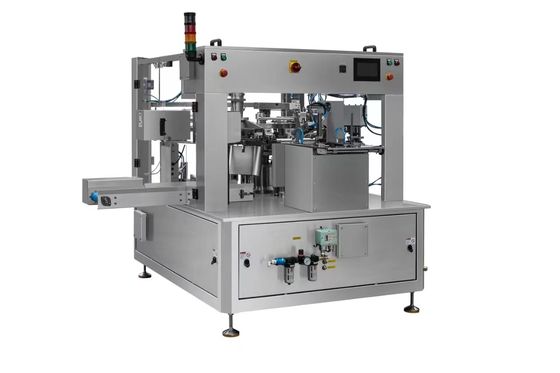 High Speed Automatic Bagging Machine For Pre-Made Flat Bags Frozen Foods Nugget