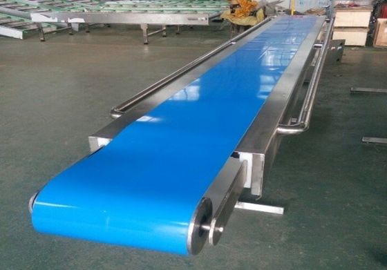 2 Layers Food Packaging Telescopic Conveyor For Biscuit Meatball Bread Roll In Tray
