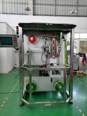 220V Fruit And Vegetable Packaging Machine Mesh And Composited Film Laminated