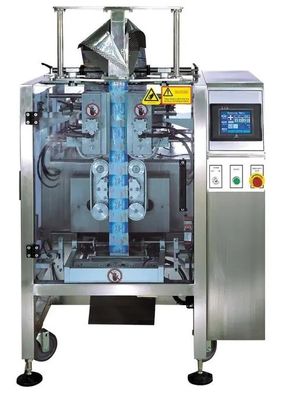 Biscuit And Snacks Quad Seal Bag Packaging Machine 10 - 50 Packs/Minute