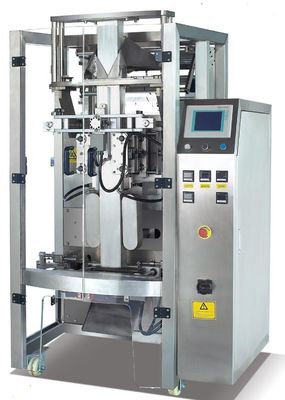 Biscuit And Snacks Quad Seal Bag Packaging Machine 10 - 50 Packs/Minute
