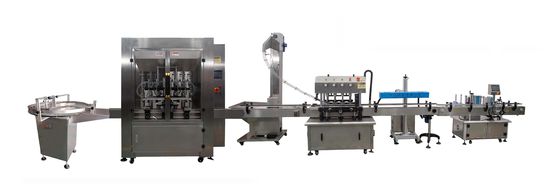 Piston Pump Food Packaging Machines For Paste Food Can Or Plastic Bottle
