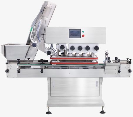 Piston Pump Food Packaging Machines For Paste Food Can Or Plastic Bottle