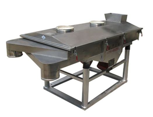 3 Layers Linear Screening Machine Used On Chemical Plastic Particles Or Soil Screening