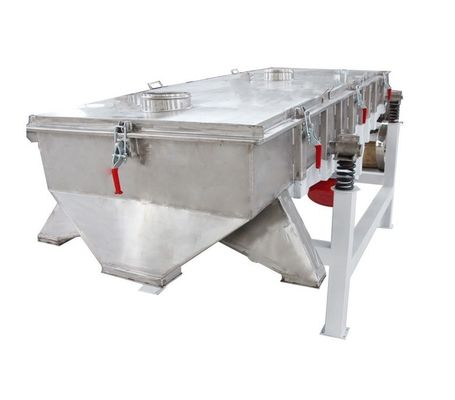 3 Layers Linear Screening Machine Used On Chemical Plastic Particles Or Soil Screening