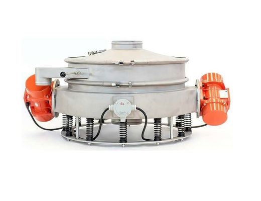 Rotary Vibration Screening Machine Used On Chemical Plastic Particles Or Soil Screening