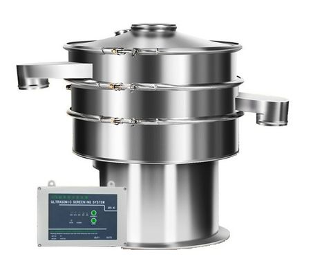 Ultrasonic Vibration Screening Machine Power Product Screening And Reject Foreign Substance