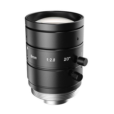 C Mount 8MM Focal Length 2 / 3" Image Sensor Lens Support To CCD Camera Industry Use