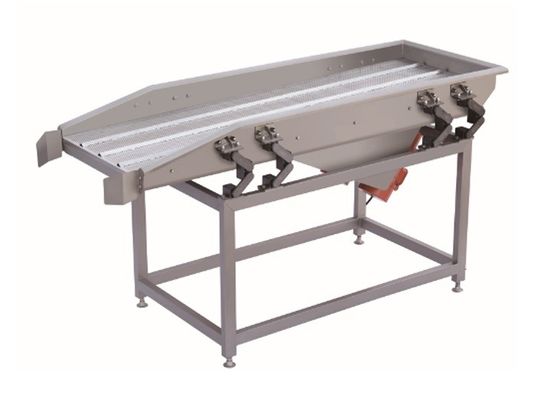 Vibration Forward Automatic Feeding Machine For Leafy Vegetable Like Cabbage