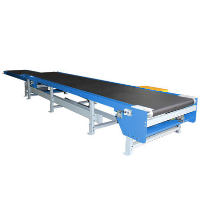 Electricity Powered Heavy Duty 2 Layers Telescopic Conveyor For Carton / Box Transportation