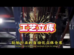 Max 3500kg Sistema di imballaggio automatico di pallet AS-RS con doppia colonna