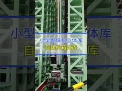 Max 3500kg Sistema di imballaggio automatico di pallet AS-RS con doppia colonna